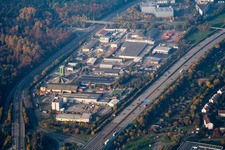 Ettlingen dans le département Bade-Wurtemberg, Allemagne hors des airs