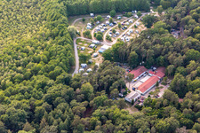 Vue aérienne de Camping à Ückeritz dans le département Mecklembourg-Poméranie occidentale, Allemagne