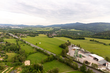 Vue aérienne de Liberecká Obalovna Sro à Liberec dans le département Liberec, République tchèque