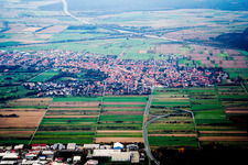 Vue oblique de Quartier Rot in St. Leon-Rot dans le département Bade-Wurtemberg, Allemagne