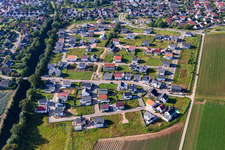 Vue aérienne de NBK K2 du nord à Kandel dans le département Rhénanie-Palatinat, Allemagne