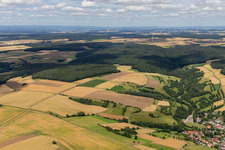 Photographie aérienne de Quartier Hausen in Schonungen dans le département Bavière, Allemagne