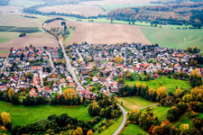 Photographie aérienne de Quartier Lobenfeld in Lobbach dans le département Bade-Wurtemberg, Allemagne