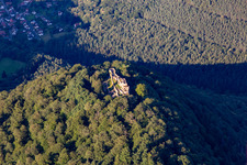 Photographie aérienne de Wegelnbourg à Schönau dans le département Rhénanie-Palatinat, Allemagne
