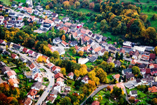 Vue oblique de Quartier Waldwimmersbach in Lobbach dans le département Bade-Wurtemberg, Allemagne