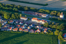 Vue aérienne de Station Winden (Palatinat) à Winden dans le département Rhénanie-Palatinat, Allemagne