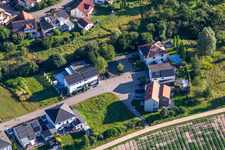 Vue aérienne de Au jardin paroissial à Zeiskam dans le département Rhénanie-Palatinat, Allemagne