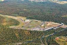 Photographie aérienne de Hockenheimring Bade-Wurtemberg à Hockenheim dans le département Bade-Wurtemberg, Allemagne
