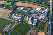 Vue aérienne de Usine Wieblingen - Chemical Works Kluthe GmbH à le quartier Wieblingen in Heidelberg dans le département Bade-Wurtemberg, Allemagne