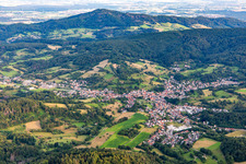 Photographie aérienne de Quartier Reichenbach in Lautertal dans le département Hesse, Allemagne