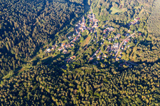 Vue aérienne de Quartier Langmühle in Lemberg dans le département Rhénanie-Palatinat, Allemagne