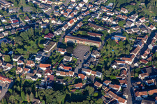 Vue aérienne de De l'est à Lemberg dans le département Rhénanie-Palatinat, Allemagne