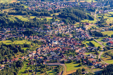 Quartier Gossersweiler in Gossersweiler-Stein dans le département Rhénanie-Palatinat, Allemagne d'un drone