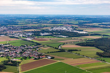 Vue aérienne de Quartier Tripsrath in Geilenkirchen dans le département Rhénanie du Nord-Westphalie, Allemagne