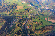 Du sud-ouest à Waldhouse dans le département Moselle, France