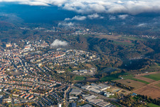 Vue aérienne de Districts du sud à Pirmasens dans le département Rhénanie-Palatinat, Allemagne