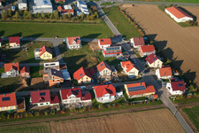 Vue aérienne de Nouvelle zone de développement Brotäcker : Archenweyerer Weg à Steinweiler dans le département Rhénanie-Palatinat, Allemagne