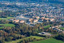 Vue aérienne de Caserne à le quartier Niederauerbach in Zweibrücken dans le département Rhénanie-Palatinat, Allemagne