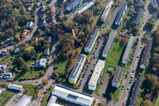 Vue aérienne de Université des sciences appliquées de Kaiserslautern, site Zweibrücken à le quartier Ernstweiler in Zweibrücken dans le département Rhénanie-Palatinat, Allemagne