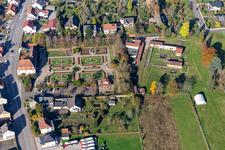 Photographie aérienne de Musée romain Schwarzenacker à le quartier Einöd in Homburg dans le département Sarre, Allemagne