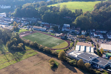 Vue aérienne de SC Blieskastel/Lautzkirchen eV à le quartier Lautzkirchen in Blieskastel dans le département Sarre, Allemagne