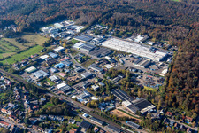 Vue aérienne de MEG Kirkel GmbH à le quartier Kirkel-Neuhäusel in Kirkel dans le département Sarre, Allemagne