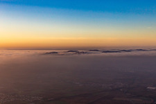 Vue oblique de Dernbach dans le département Rhénanie-Palatinat, Allemagne