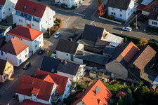 Speiertsgasse à Herxheim bei Landau dans le département Rhénanie-Palatinat, Allemagne hors des airs