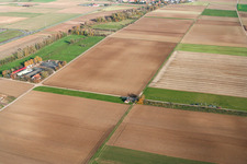 Photographie aérienne de Aérodrome modèle à le quartier Offenbach in Offenbach an der Queich dans le département Rhénanie-Palatinat, Allemagne
