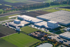 Quartier Ottersheim in Ottersheim bei Landau dans le département Rhénanie-Palatinat, Allemagne vue du ciel