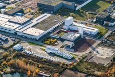 Enregistrement par drone de Quartier Ottersheim in Ottersheim bei Landau dans le département Rhénanie-Palatinat, Allemagne