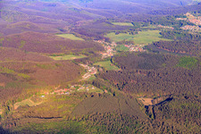 Vue aérienne de Quartier de Wildenguth et Saegemuhle à Reipertswiller dans le département Bas Rhin, France
