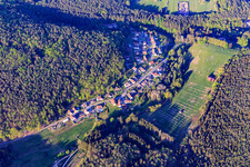 Vue aérienne de Quartier de Saegemühle à Reipertswiller dans le département Bas Rhin, France