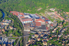Vue aérienne de Site de production KUHN SAS à Saverne dans le département Bas Rhin, France