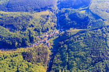 Vue aérienne de Quartier d'Althorn vu du sud à Goetzenbruck dans le département Moselle, France