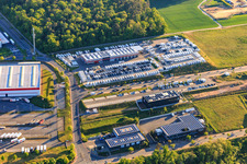 Photographie aérienne de GÜMA Services GmbH - Wertheim à le quartier Bettingen in Wertheim dans le département Bade-Wurtemberg, Allemagne