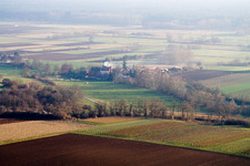 Photographie aérienne de Moulin Schaidter à le quartier Schaidt in Wörth am Rhein dans le département Rhénanie-Palatinat, Allemagne