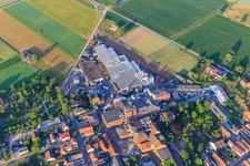 BRASSERIE BELLHEIMER - PARK & Bellheimer Breweries GmbH & Co. KG à Bellheim dans le département Rhénanie-Palatinat, Allemagne vue du ciel