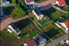 Nouvelle zone de développement K2 à Kandel dans le département Rhénanie-Palatinat, Allemagne d'en haut