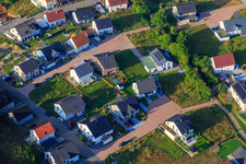 Nouvelle zone de développement K2 à Kandel dans le département Rhénanie-Palatinat, Allemagne hors des airs