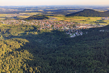 Vue aérienne de Vue du sud-est à Gosheim dans le département Bade-Wurtemberg, Allemagne