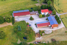 Vue aérienne de Riedtalhof Erzingen à Dormettingen dans le département Bade-Wurtemberg, Allemagne