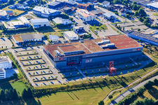 Vue aérienne de XXXLutz Villingen-Schwenningen à le quartier Villingen in Villingen-Schwenningen dans le département Bade-Wurtemberg, Allemagne