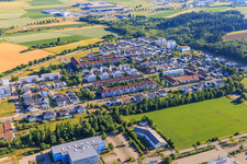 Vue aérienne de Quartier Schilterhäusle à le quartier Villingen in Villingen-Schwenningen dans le département Bade-Wurtemberg, Allemagne