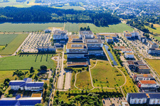 Vue aérienne de Clinique de la Forêt-Noire à Baar à le quartier Villingen in Villingen-Schwenningen dans le département Bade-Wurtemberg, Allemagne