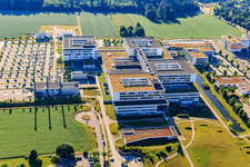 Vue aérienne de Clinique de la Forêt-Noire à Baar à le quartier Villingen in Villingen-Schwenningen dans le département Bade-Wurtemberg, Allemagne