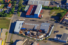 Vue aérienne de Holzwerk Roth GmbH à Niedereschach dans le département Bade-Wurtemberg, Allemagne