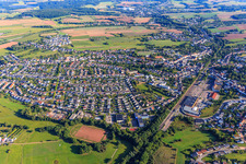 Photographie aérienne de Du sud-ouest à Heusweiler dans le département Sarre, Allemagne