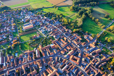 Photographie aérienne de Obergasse à Steinweiler dans le département Rhénanie-Palatinat, Allemagne