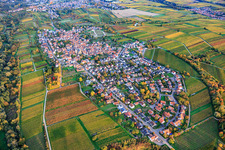 Photographie aérienne de De l'ouest à le quartier Arzheim in Landau in der Pfalz dans le département Rhénanie-Palatinat, Allemagne